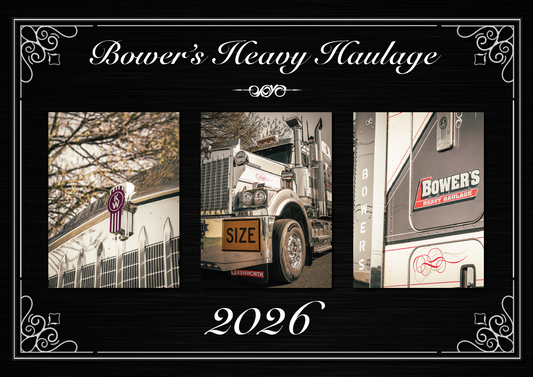 2026 Bower's Heavy Haulage A3 Calendar