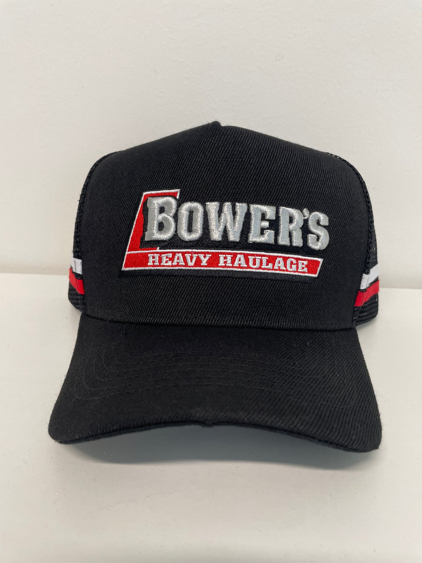 Bower's Black Trucker Cap