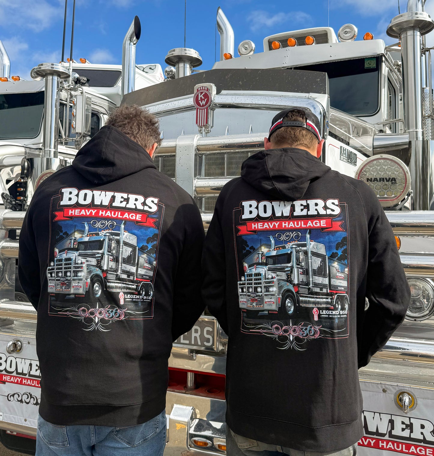 Bower's Black T950 Hoodie