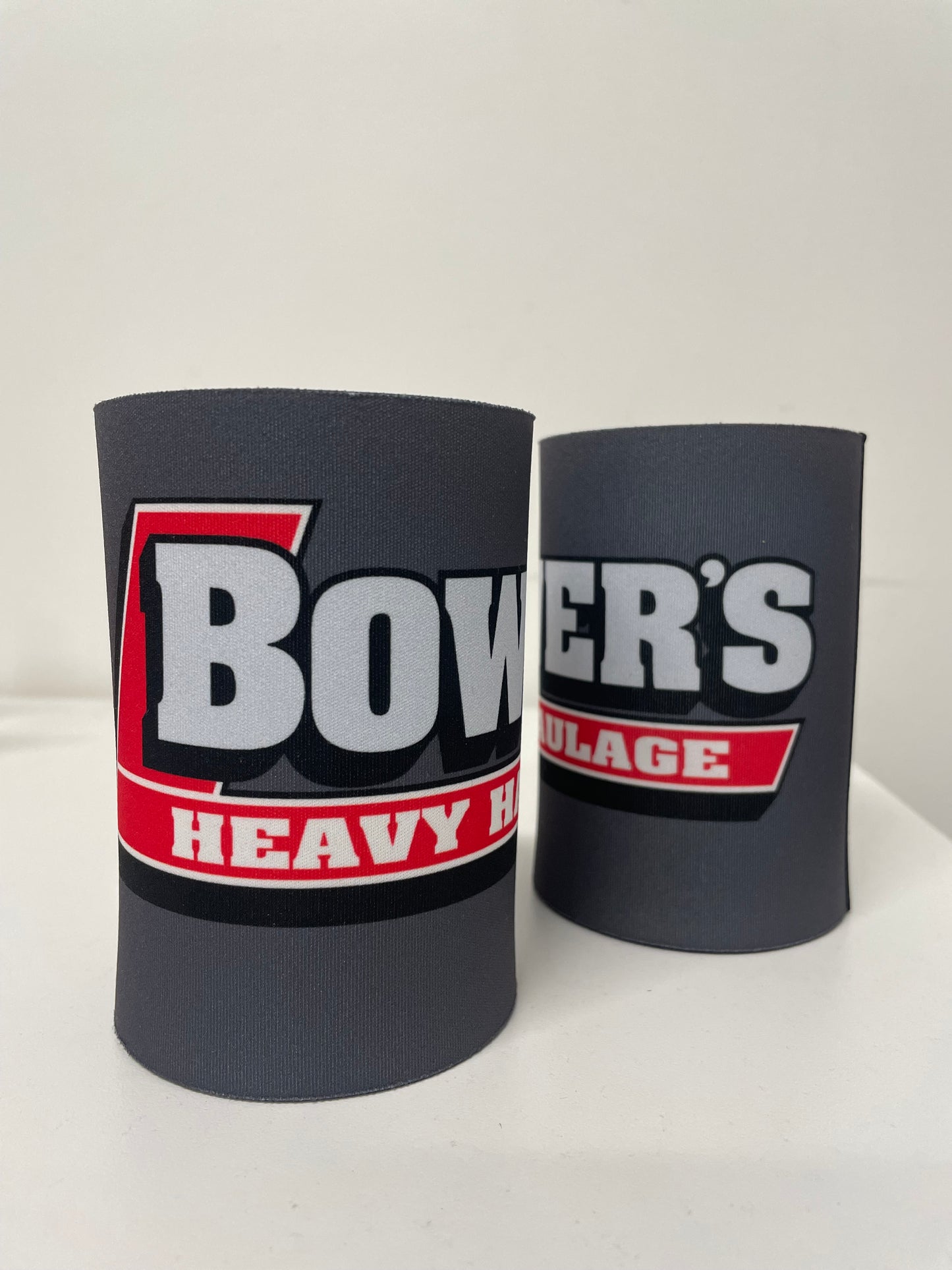 Bower's Logo stubby cooler