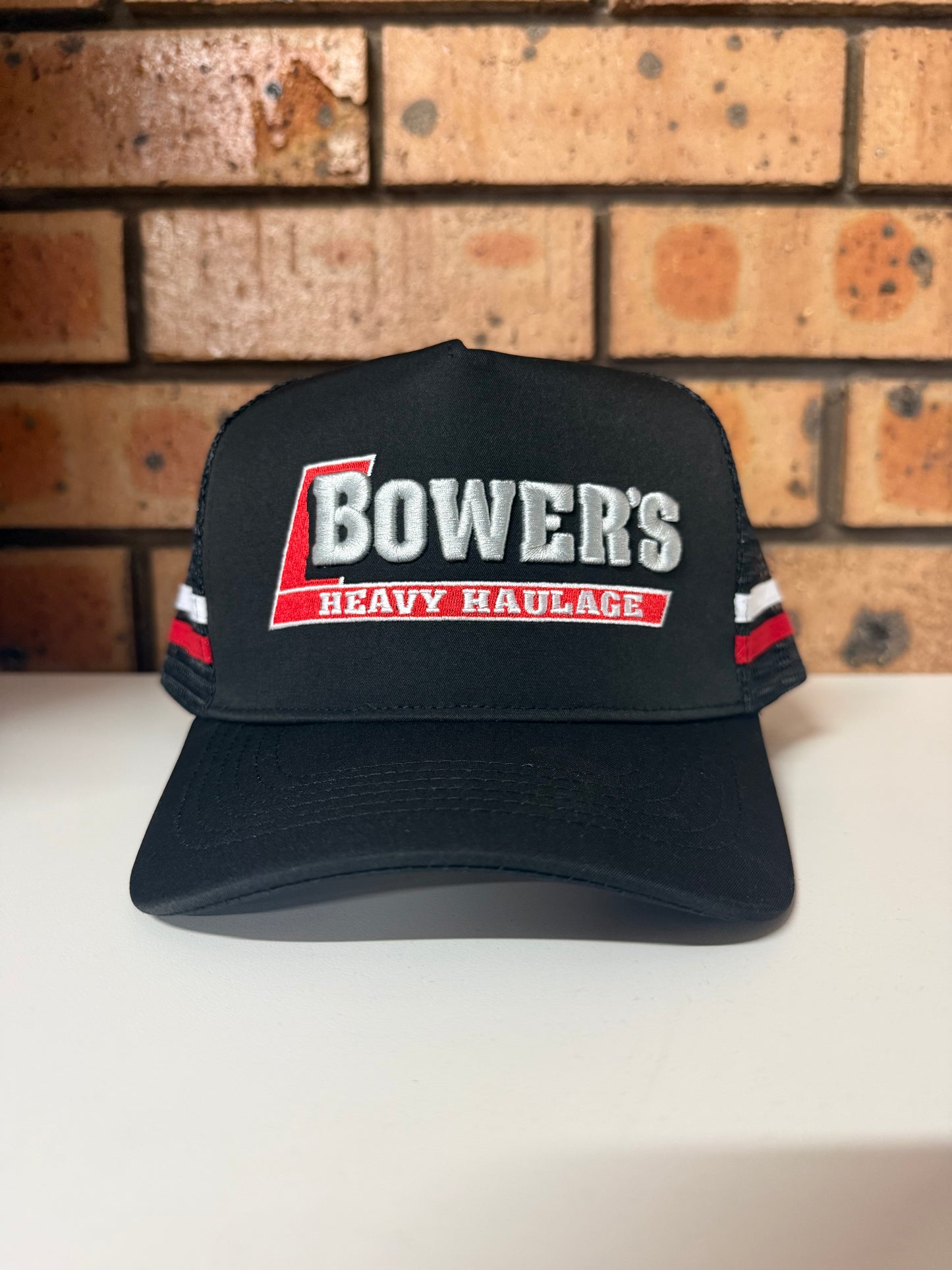 Bower's Black Trucker Cap