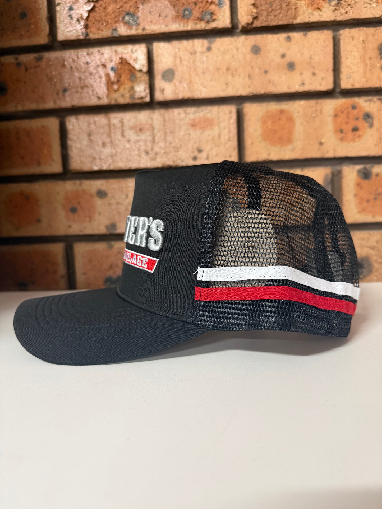 Bower's Black Trucker Cap